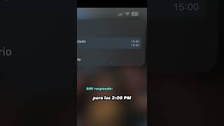 👉📱Crear EVENTOS Con SIRI  Sin tocar el iPhone [upl. by Anatolio]