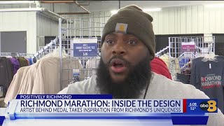 Meet the man behind this years Richmond Marathon medal design [upl. by Sibley]