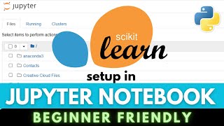 How to Install SkLearn in Jupyter Notebook ScikitLearn [upl. by Fellner902]