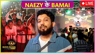 Naezy The Baa Fan Meetup LIVE Footage  Bigg Boss OTT 3  Sana Ranvir SaiKritika [upl. by Roderica]