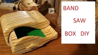 Band saw box How to make a bandsaw box [upl. by Abbottson]