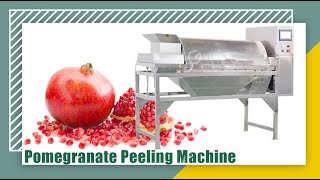 Automatic Pomegranate Peeling Machine For Pomegranate Seed Separator Removal Processing [upl. by Ilehs434]