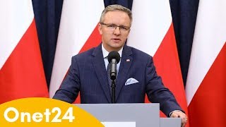 Krzysztof Szczerski przeprasza  Onet24 [upl. by Ayital366]