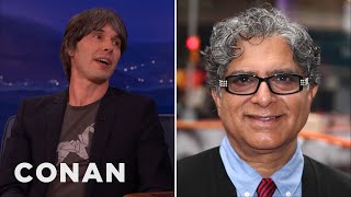 Professor Brian Cox Enraged Deepak Chopra  CONAN on TBS [upl. by Sybley]