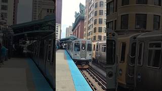 CTA 26003200 🟠🟤 At Herald Washington Library train cta chicago orangeline brownline [upl. by Roseanne]