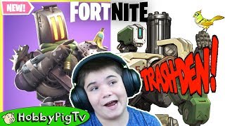 NEW Fortnite TRASHDEN skin with HobbyPig [upl. by Ala]