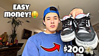 HOW TO RESELL SNEAKERS TODAY EASY MONEY [upl. by Mazonson18]