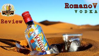 Vodka Romanov vodka review and unboxing in Hindi 2020 [upl. by Quar]