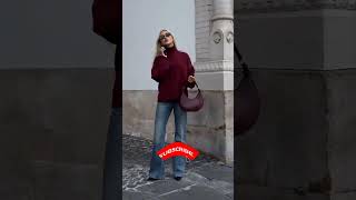 Elegant Sweaters EXPOSED 2024s Hottest Chic Fashion Trends shoes sweater viralvideo elegant [upl. by Mikal9]