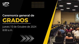 Ceremonia General de Grados jueves 10 de octubre de 2024  800 am [upl. by Amahs]