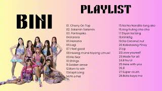 BINI PLAYLIST with Cherry On Top  JULY 11 2024 [upl. by Connolly171]