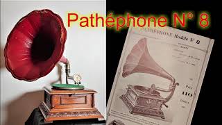 Phonographe Pathéphone modèle n° 8 [upl. by Anilrahc]