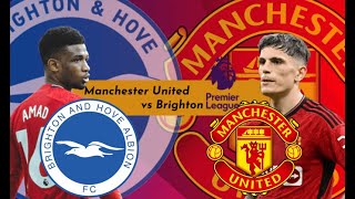 Manchester united  Brighton premier league 2024 [upl. by Valida365]