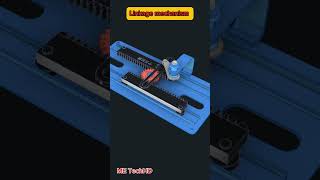 Linkage mechanism design solidwork machine cad [upl. by Shuma]