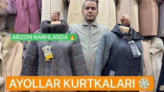 ❄️ AYOLLAR UCHUN 🔥KURTKALAR ARZON NARHDA 998944554666 998970959190 [upl. by Dudden]