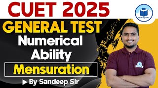 CUET 2025 General Test  Numerical Ability  Mensuration  CUET General Test Preparation  Civilstap [upl. by Kohcztiy]