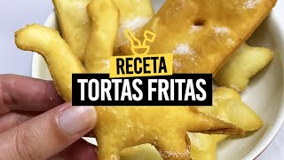 RECETA TORTAS FRITAS PARA DIAS LLUVIOSOS ☔️  FIEBRE FOODIE [upl. by Ennaxxor485]