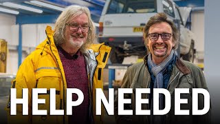 James May visits Richard Hammonds workshop to get help [upl. by Ahsilac]