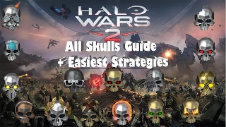 Halo Wars 2 All Skulls Guide [upl. by Shiau]