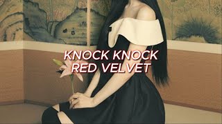 Red Velvet quotKnock Knock Whos Therequot Easy Lyrics [upl. by Bornstein525]