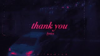 dido  thank you slowed n reverb  lyrics [upl. by Akelam]