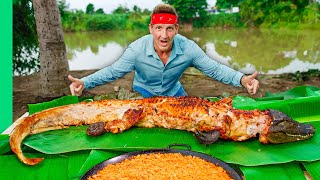 Crocodile Lechon Puerto Ricos Most Outrageous Food [upl. by Nerval]