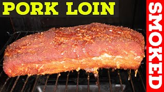 Smoked Pork Loin Made EASY on the Pit Boss Pro Series 2 4 Series Vertical Pellet Smoker [upl. by Efren]