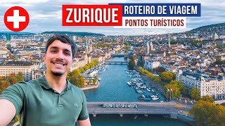 O que FAZER em ZURIQUE  Turismo na Suiça [upl. by Drescher]