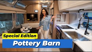 2022 Pottery Barn Special Edition Airstream  FIRST LOOK [upl. by Shina22]