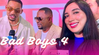 BAD BOYS 4 MIAMI MOVIE PREMIERE WILL SMITH amp MARTIN LAWRENCE [upl. by Kathy]