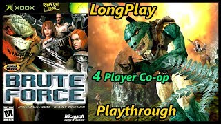 Brute Force  Longplay 4 Player Coop Full Game Walkthrough Xbox No Commentary [upl. by Anamuj]