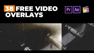 38 FREE Video Overlays for Editing  Cinematic Overlays [upl. by Vassily246]