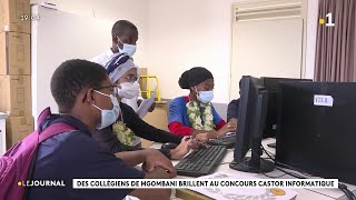 Des collégiens de Mgombani brillent au concours Castor informatique [upl. by Anaic988]