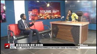 RDC  REVISION CONSTITUTIONNELLE EN PLEIN CRISE SECURITAIRE [upl. by Dorothea]