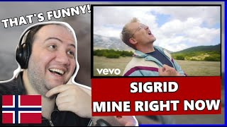 Sigrid  Mine Right Now Utlendings Reaksjon 🇳🇴 Nordic REACTION [upl. by Ikoek]