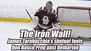 Don Bosco Prep 3 Delbarton 0  HS Hockey  1 vs 3 in NJ  James Tarabocchia 38 Saves [upl. by Taka]