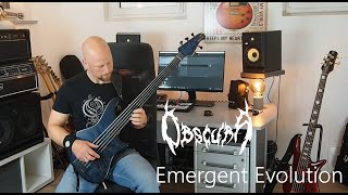 Obscura  Emergent Evolution fretless bass cover [upl. by Betthel283]