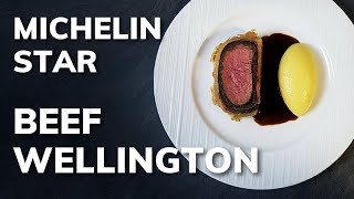 Fine dining BEEF WELLINGTON recipe  Michelin star POMME PURÉE [upl. by Sloatman]