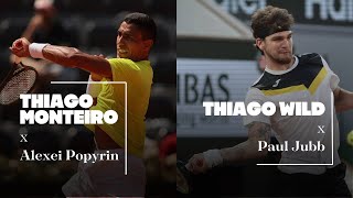 Live Wimbledon  THIAGO WILD x Paul Jubb  THIAGO MONTEIRO x Alexei Popyrin [upl. by Ispep]