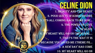 Top 10 songs Celine Dion 2024  Best Celine Dion playlist 2024 [upl. by Binah]