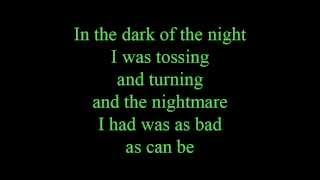 In the dark of the night  lyrics [upl. by Caril]