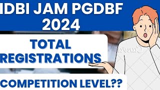 IDBI JAM PGDBF Total Registrations  Banker Couple [upl. by Fein]