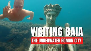 Roman Archeological Sites  Baia Naples Italy  The Roman underwater city [upl. by Comfort]