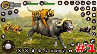 🐅 Tiger Simulator Offline Games  RKM Gaming  Conquer the Wild as a Mighty Tiger 🐅 Game 🔥🎮🌿  1 [upl. by Felder]