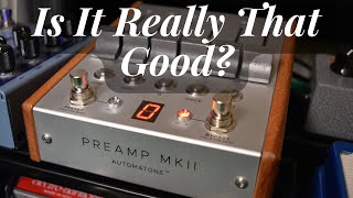 Chase Bliss Preamp Mkii Demo  How Good is This Thing [upl. by Wandy]