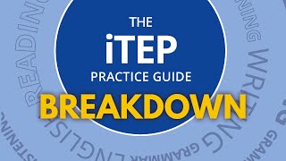 iTEP Practice Guide [upl. by Camus]