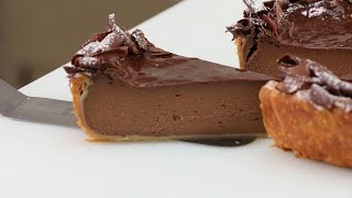 Recette du flan pâtissier au chocolat par Stéphane Glacier MOF  ancel  Condifa [upl. by Leoine]