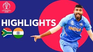 Rohit Hundred Seals Win  South Africa vs India  Match Highlights  ICC Cricket World Cup 2019 [upl. by Hesta947]