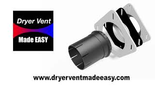 Dryer Vent Made Easy HOME FIRE PREVENTION Must Watch [upl. by Terzas]