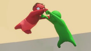 THROWING HIM AWAY Gang Beasts Funny Moments [upl. by Lukin]